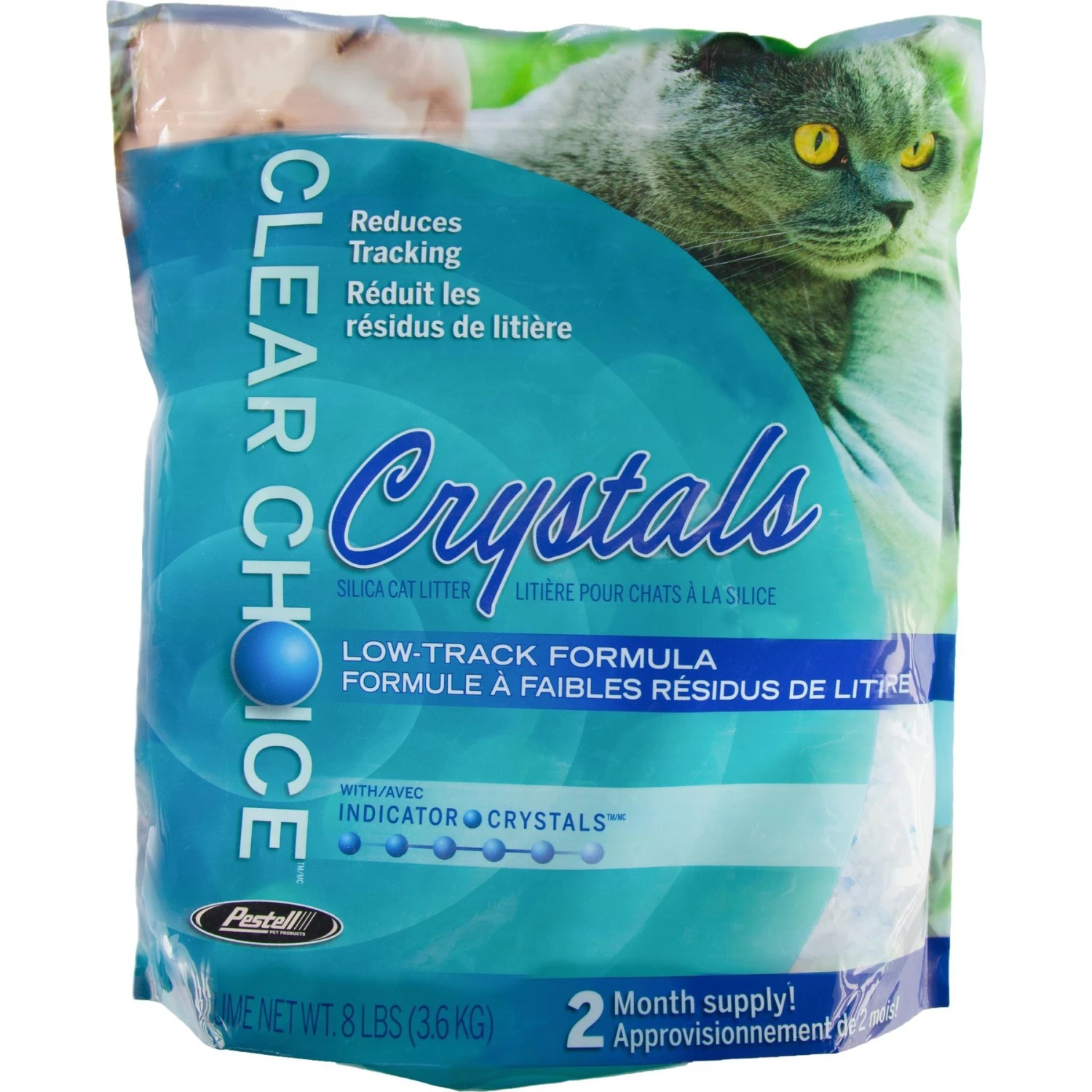 Clear Choice Silica Crystals Cat Litter, 8-lb Bag 3 Clear Choice Silica Crystals Cat Litter, 8-lb Bag