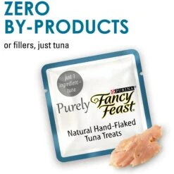 Purina Fancy Feast Purely Natural Hand-Flaked Tuna Soft Cat Treat -Trixie || Catit || Nature's Miracle Shop 102868 PT4. AC SS1800 V1571345993