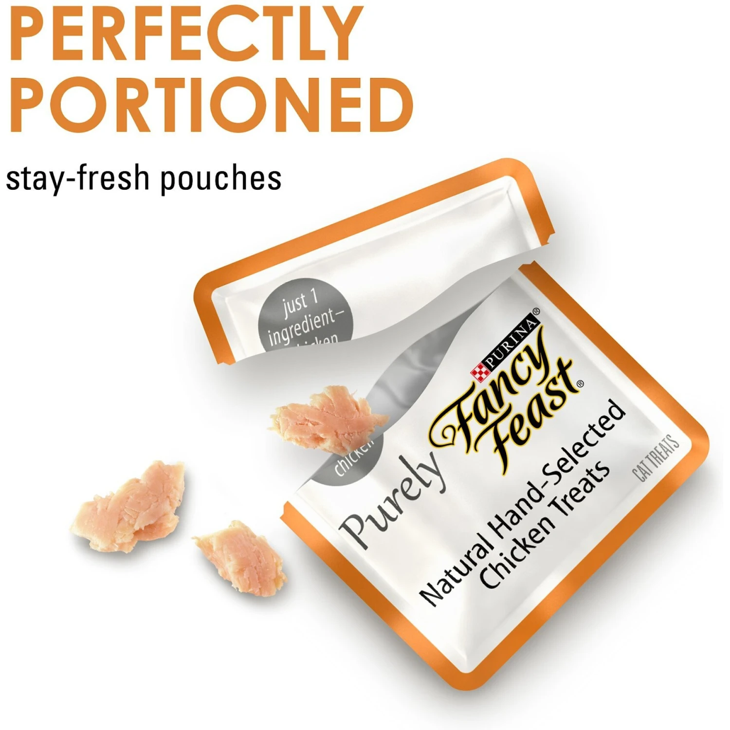 Purina Fancy Feast Purely Natural Hand-Selected Chicken Soft Cat Treat 10 Purina Fancy Feast Purely Natural Hand-Selected Chicken Soft Cat Treat - Image 8