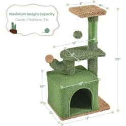 Yaheetech Cactus 29-in Cat Tree 11 Yaheetech Cactus 29-in Cat Tree -Trixie || Catit || Nature's Miracle Shop 1032998 PT2. AC SS1800 V1702673932