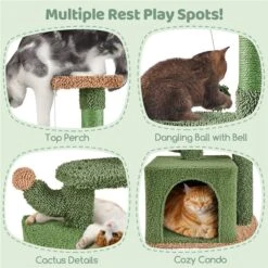 Yaheetech Cactus 29-in Cat Tree 12 Yaheetech Cactus 29-in Cat Tree -Trixie || Catit || Nature's Miracle Shop 1032998 PT3. AC SS1800 V1702673932