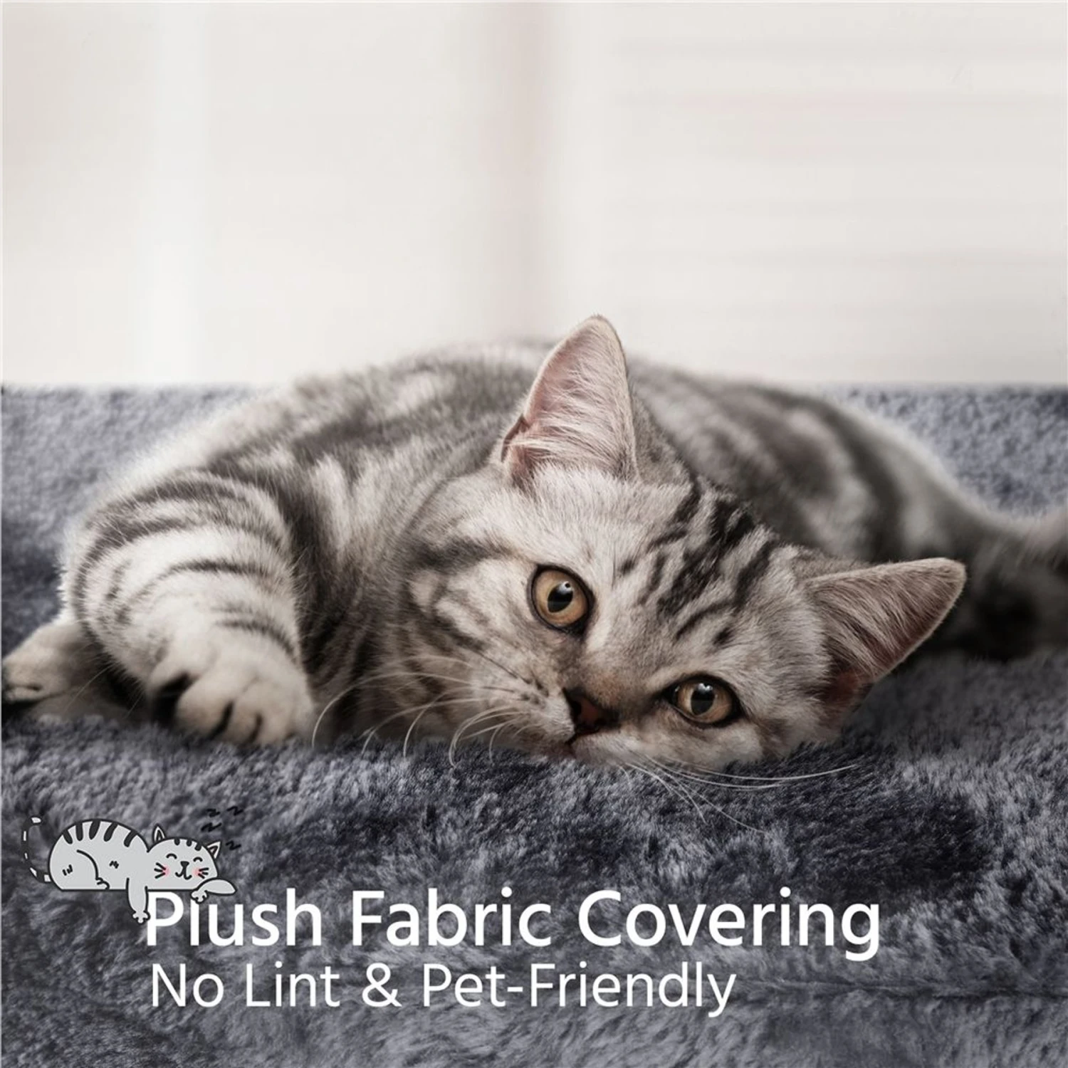 Yaheetech Multi-Level 55-in Cat Tree & Condo 7 Yaheetech Multi-Level 55-in Cat Tree & Condo - Image 5