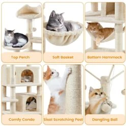 Yaheetech Multi-Level 67-in Cat Tree -Trixie || Catit || Nature's Miracle Shop 1033102 PT3. AC SS1800 V1702673992