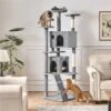 Yaheetech 80-in Cat Tree & Condo