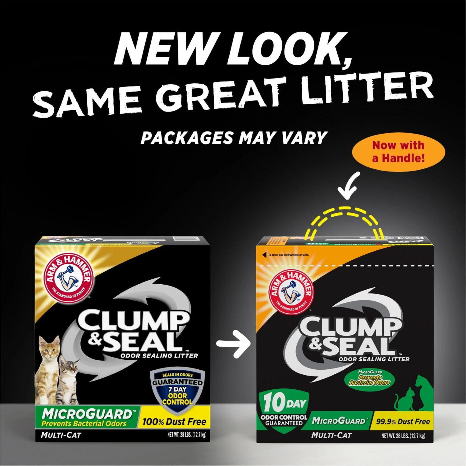 Arm & Hammer Litter Clump & Seal MicroGuard Odor Sealing Clumping Cat Litter With 10 Days Of Odor Control 4 Arm & Hammer Litter Clump & Seal MicroGuard Odor Sealing Clumping Cat Litter With 10 Days Of Odor Control - Image 2