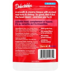 Hartz Delectables Bisque Tuna & Shrimp Lickable Cat Treat -Trixie || Catit || Nature's Miracle Shop 106159 PT2. AC SS1800 V1665666918