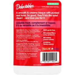 Hartz Delectables Bisque Tuna Lickable Cat Treat 12 Hartz Delectables Bisque Tuna Lickable Cat Treat -Trixie || Catit || Nature's Miracle Shop 106162 PT2. AC SS1800 V1665666920
