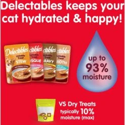 Hartz Delectables Bisque Senior 10+ Tuna & Chicken Lickable Cat Treat -Trixie || Catit || Nature's Miracle Shop 106201 PT1. AC SS1800 V1701982940