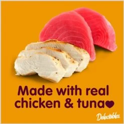 Hartz Delectables Stew Senior 15+ Chicken & Tuna Lickable Cat Treat -Trixie || Catit || Nature's Miracle Shop 106207 PT3. AC SS1800 V1665438765