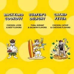 Temptations MixUps Variety Pack Soft & Crunchy Cat Treats, 3-oz Bag, Case Of 6 -Trixie || Catit || Nature's Miracle Shop 106605 PT4. AC SS1800 V1571279210