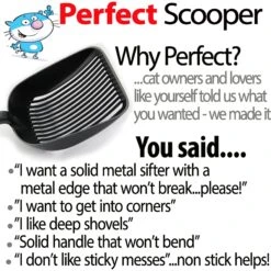 IPrimio Sifter With Non-Stick Litter Scooper 14 IPrimio Sifter With Non-Stick Litter Scooper -Trixie || Catit || Nature's Miracle Shop 107172 PT5. AC SS1800 V1518103358