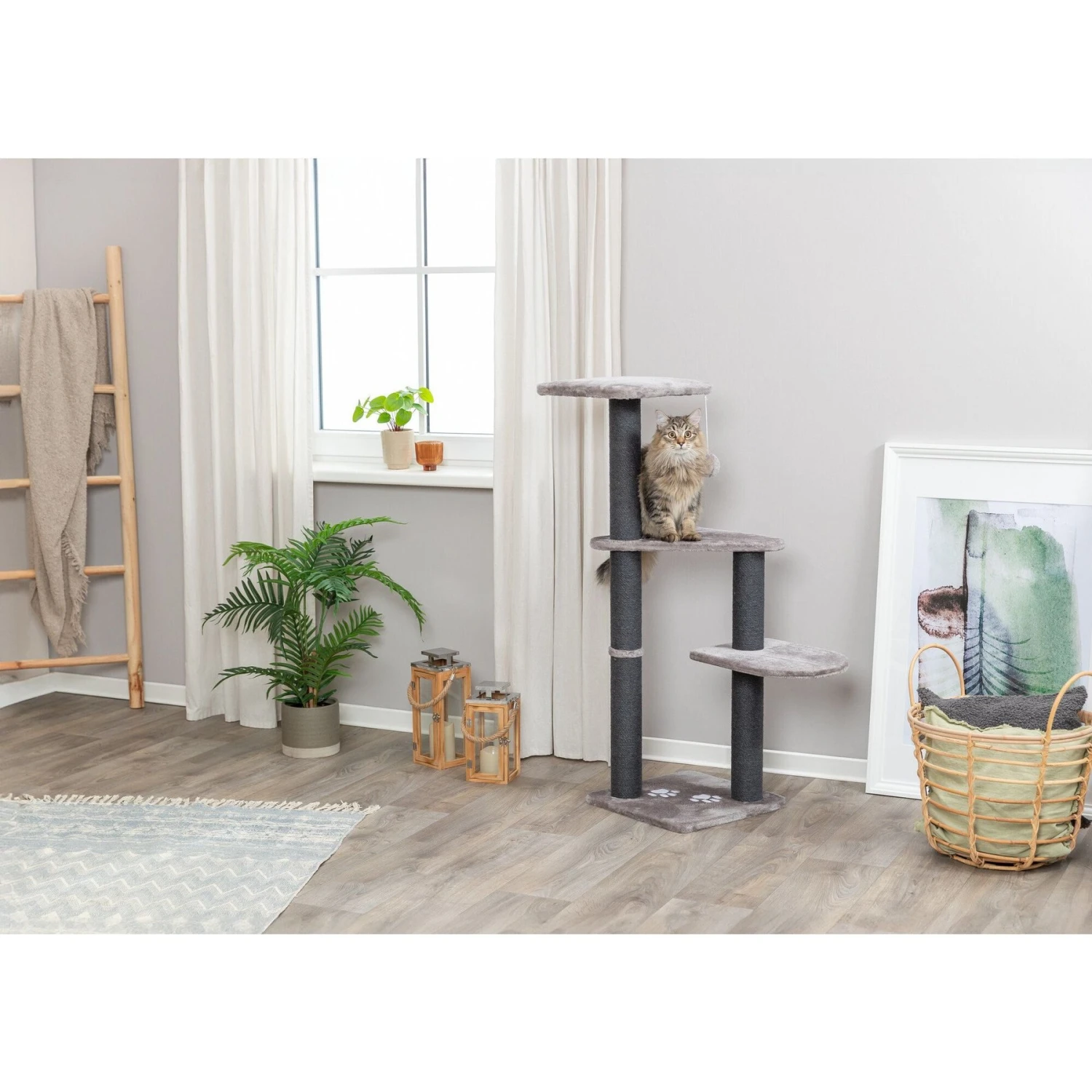 TRIXIE Altea 46-in Cat Tree 4 TRIXIE Altea 46-in Cat Tree - Image 2