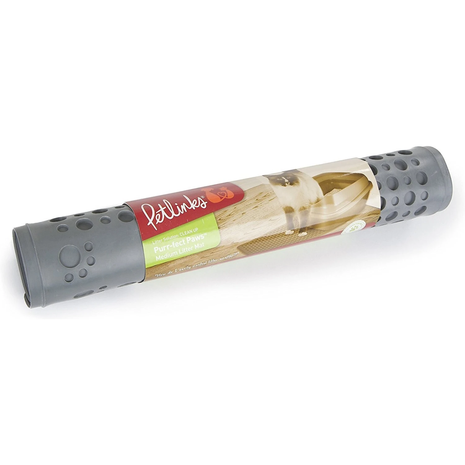 Petlinks Purrfect Paws Cat Litter Mat 7 Petlinks Purrfect Paws Cat Litter Mat - Image 5