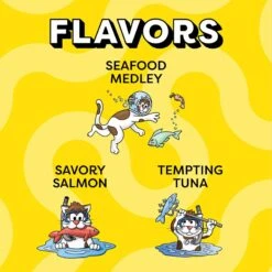 Temptations Classic Seafood Lovers Variety Pack Soft & Crunchy Cat Treats, 3-oz Bag, Case Of 6 -Trixie || Catit || Nature's Miracle Shop 108120 PT3. AC SS1800 V1571279303