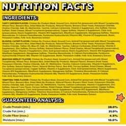 Temptations Feline Favorites Variety Pack Soft & Crunchy Cat Treats, 3-oz Bag, Case Of 6 -Trixie || Catit || Nature's Miracle Shop 108121 PT5. AC SS1800 V1571279421