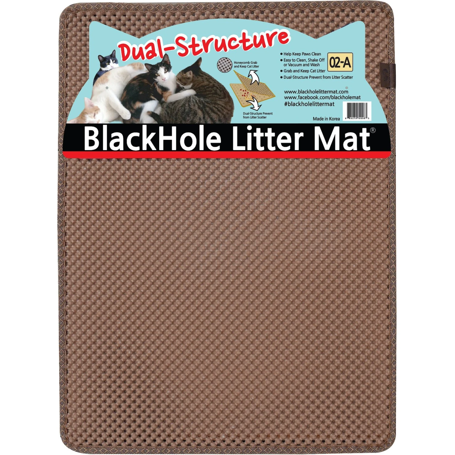 Moonshuttle Blackhole Litter Mat 3 Moonshuttle Blackhole Litter Mat