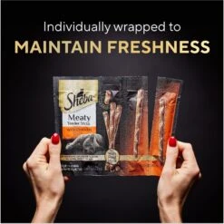 Sheba Meaty Tender Sticks Chicken Flavor Soft Adult Cat Treats -Trixie || Catit || Nature's Miracle Shop 109828 PT2. AC SS1800 V1675970900