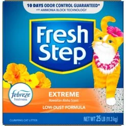 Fresh Step Hawaiian Aloha Scented Clumping Clay Cat Litter 17 Fresh Step Hawaiian Aloha Scented Clumping Clay Cat Litter -Trixie || Catit || Nature's Miracle Shop 111378 PT6. AC SS1800 V1694465218