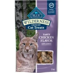 Blue Buffalo Wilderness Chicken Formula Crunchy Grain-Free Cat Treats