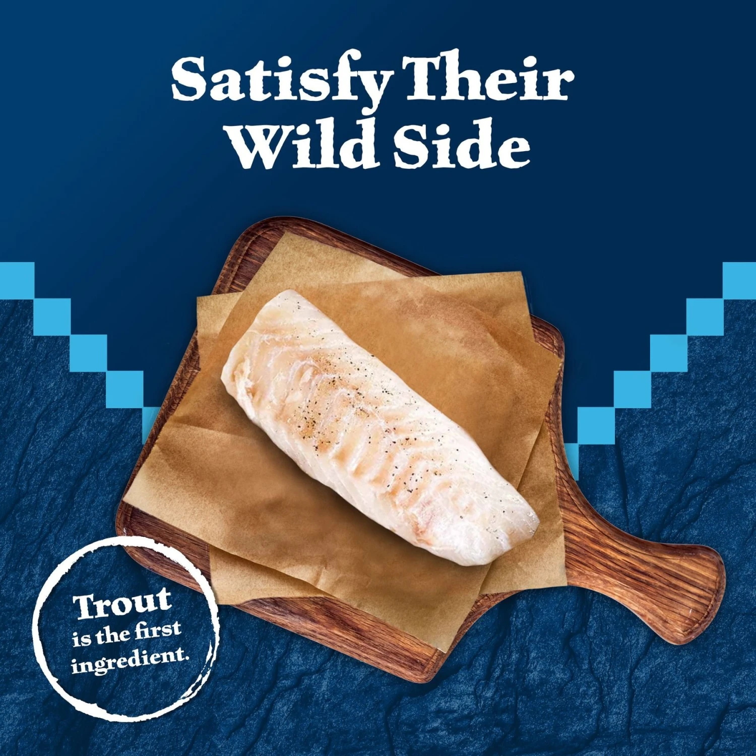 Blue Buffalo Wilderness Trout Formula Crunchy Grain-Free Cat Treats 5 Blue Buffalo Wilderness Trout Formula Crunchy Grain-Free Cat Treats - Image 3