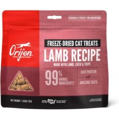 ORIJEN Grass-Fed Lamb Formula Grain-Free Freeze-Dried Cat Treats