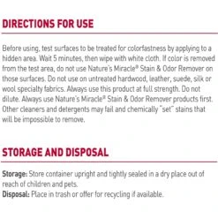 Nature's Miracle Cat Enzymatic Stain Remover & Odor Eliminator Spray, 32-oz Bottle 16 Nature's Miracle Cat Enzymatic Stain Remover & Odor Eliminator Spray, 32-oz Bottle -Trixie || Catit || Nature's Miracle Shop 115440 PT5. AC SS1800 V1701453354