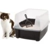 IRIS USA Open Top Litter Box With Scatter Shield & Scoop 2 IRIS USA Open Top Litter Box With Scatter Shield & Scoop -Trixie || Catit || Nature's Miracle Shop 116462 MAIN. AC SS1800 V1680803919