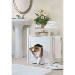 Merry Products Washroom Night Stand Multifunctional Litter Pan Cover 8 Merry Products Washroom Night Stand Multifunctional Litter Pan Cover -Trixie || Catit || Nature's Miracle Shop 118008 PT3. AC SS1800 V1491928153