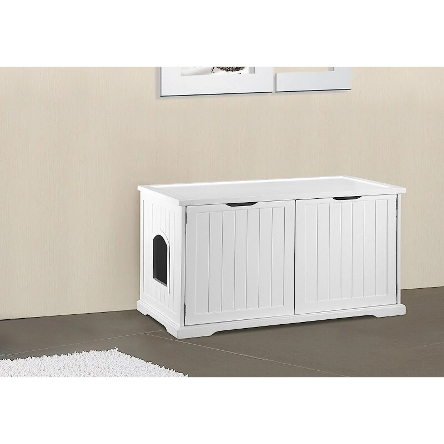 Merry Products Cat Washroom Bench Decorative Litter Box Cover & Storage 7 Merry Products Cat Washroom Bench Decorative Litter Box Cover & Storage - Image 5