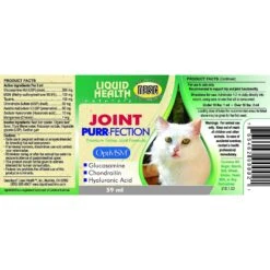 Liquid Health Pets Joint Purr-Fection Cat Supplement 9 Liquid Health Pets Joint Purr-Fection Cat Supplement -Trixie || Catit || Nature's Miracle Shop 120764 PT3. AC SS1800 V1497016682