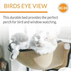 K&H Pet Products EZ Mount Kitty Sill Cat Window Perch -Trixie || Catit || Nature's Miracle Shop 121177 PT2. AC SS1800 V1630738015