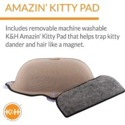 K&H Pet Products EZ Mount Kitty Sill Cat Window Perch -Trixie || Catit || Nature's Miracle Shop 121177 PT3. AC SS1800 V1630732648