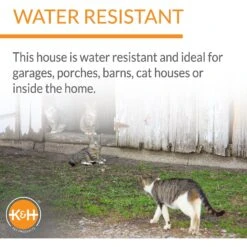 K&H Pet Products Heated A-Frame Cat House 13 K&H Pet Products Heated A-Frame Cat House -Trixie || Catit || Nature's Miracle Shop 121267 PT3. AC SS1800 V1627349488