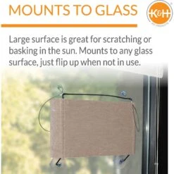 K&H Pet Products EZ Mount Window Scratcher Kitty Sill 13 K&H Pet Products EZ Mount Window Scratcher Kitty Sill -Trixie || Catit || Nature's Miracle Shop 121331 PT2. AC SS1800 V1620840473
