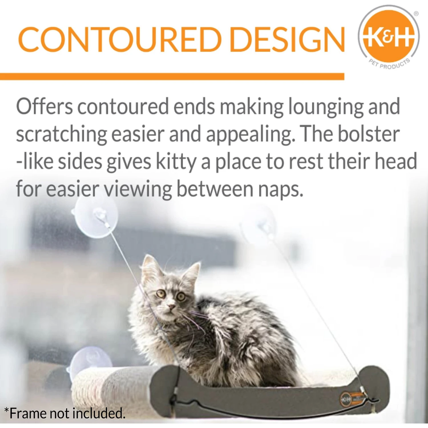 K&H Pet Products EZ Mount Window Scratcher Kitty Sill Refill 6 K&H Pet Products EZ Mount Window Scratcher Kitty Sill Refill - Image 4