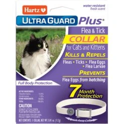 Hartz UltraGuard Plus Flea & Tick Collar For Cats