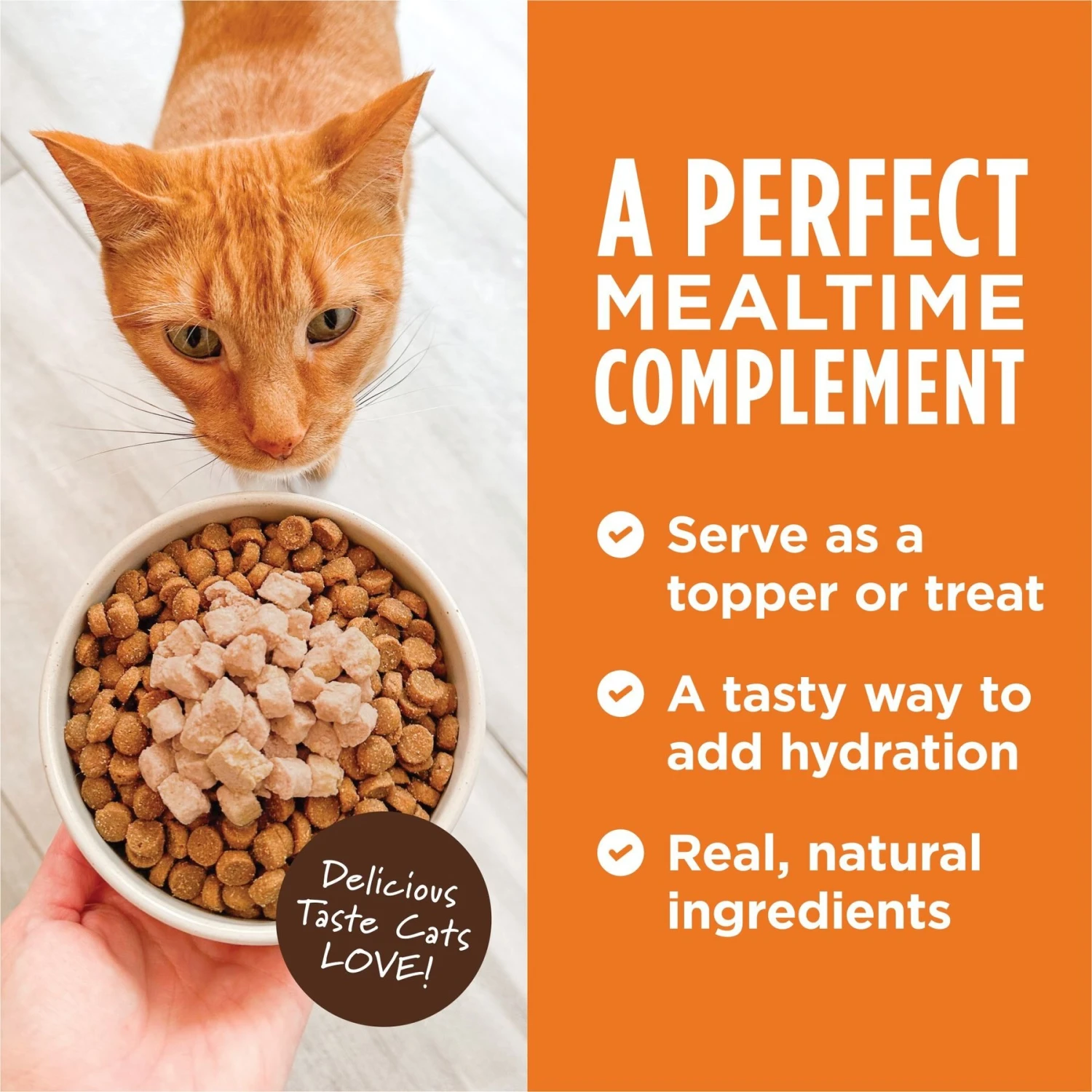 Instinct Healthy Cravings Grain-Free Cuts & Gravy Real Salmon Recipe Wet Cat Food Topper 6 Instinct Healthy Cravings Grain-Free Cuts & Gravy Real Salmon Recipe Wet Cat Food Topper - Image 4