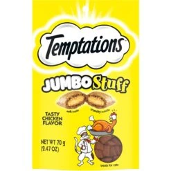 Temptations Jumbo Stuff Tasty Chicken Flavor Soft & Crunchy Cat Treats