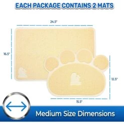 Pet Magasin Cat Litter Mats, 2-pack -Trixie || Catit || Nature's Miracle Shop 125028 PT3. AC SS1800 V1663967567