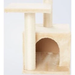 Frisco 28-in Faux Fur Cat Tree & Condo -Trixie || Catit || Nature's Miracle Shop 128073 PT3. AC SS1800 V1584452434