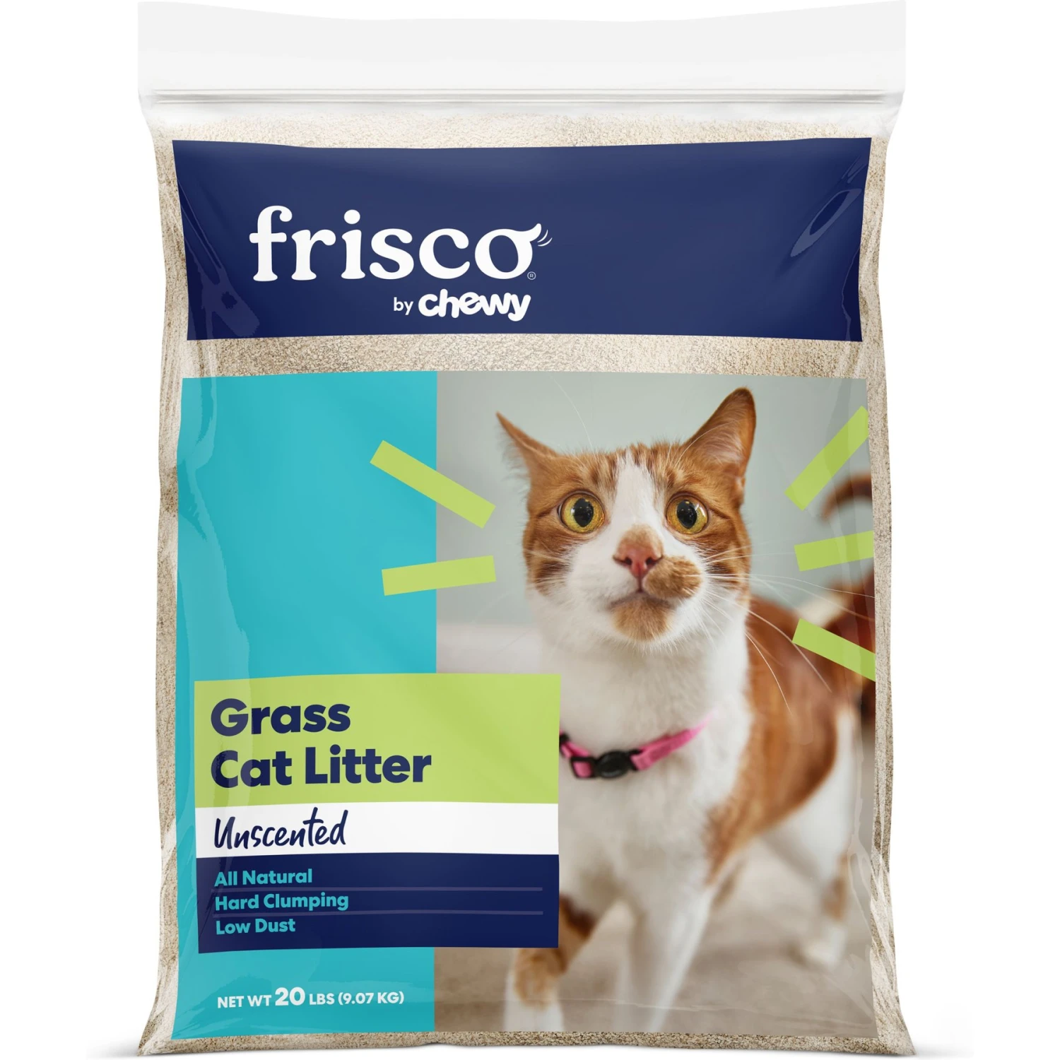 Frisco Natural Unscented Clumping Grass Cat Litter 3 Frisco Natural Unscented Clumping Grass Cat Litter