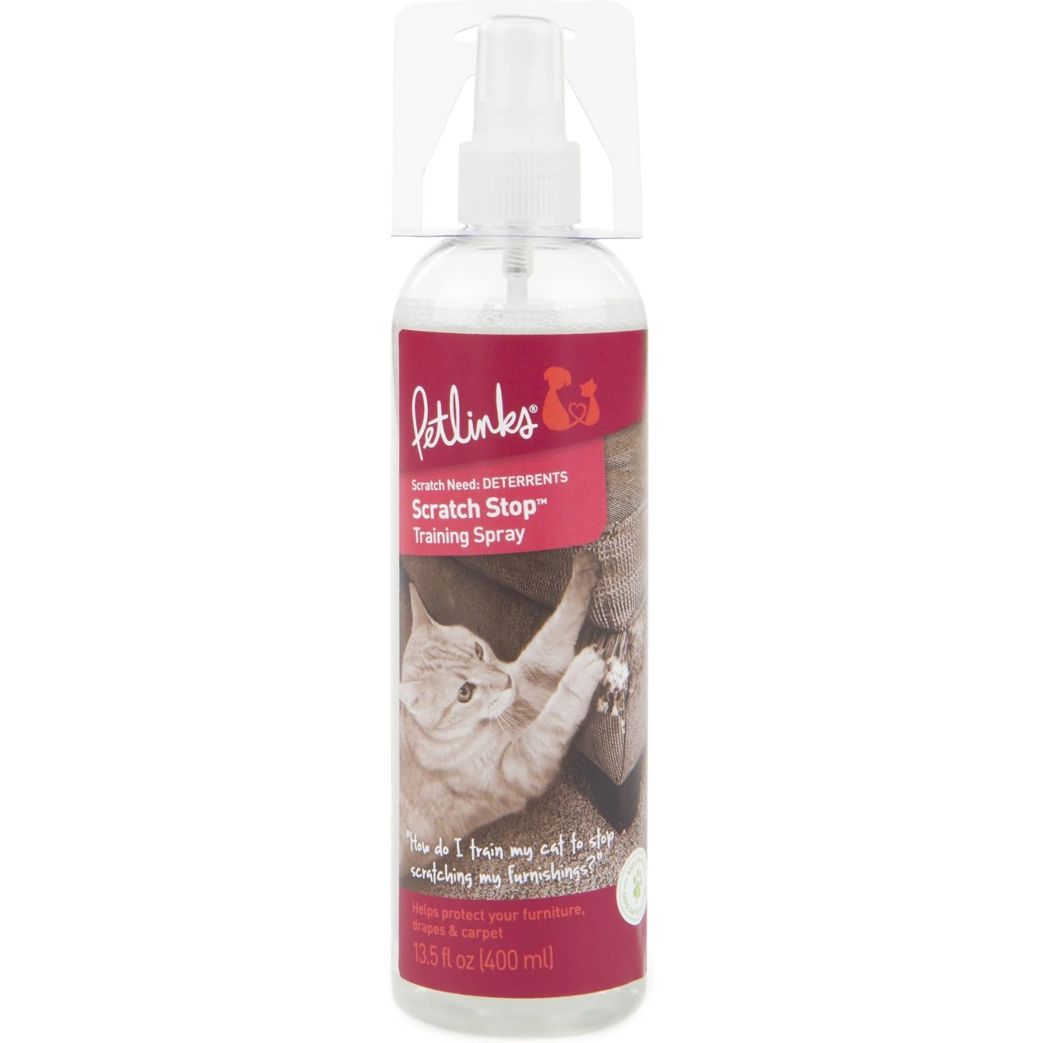 Petlinks Scratch Stop Deterrent Training Cat Spray 3 Petlinks Scratch Stop Deterrent Training Cat Spray