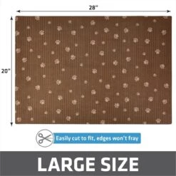 Drymate Protective & Decorative Cat Litter Mat, Brown Stripe, Large, 20-in X 28-in 12 Drymate Protective & Decorative Cat Litter Mat, Brown Stripe, Large, 20-in X 28-in -Trixie || Catit || Nature's Miracle Shop 134957 PT4. AC SS1800 V1693244185