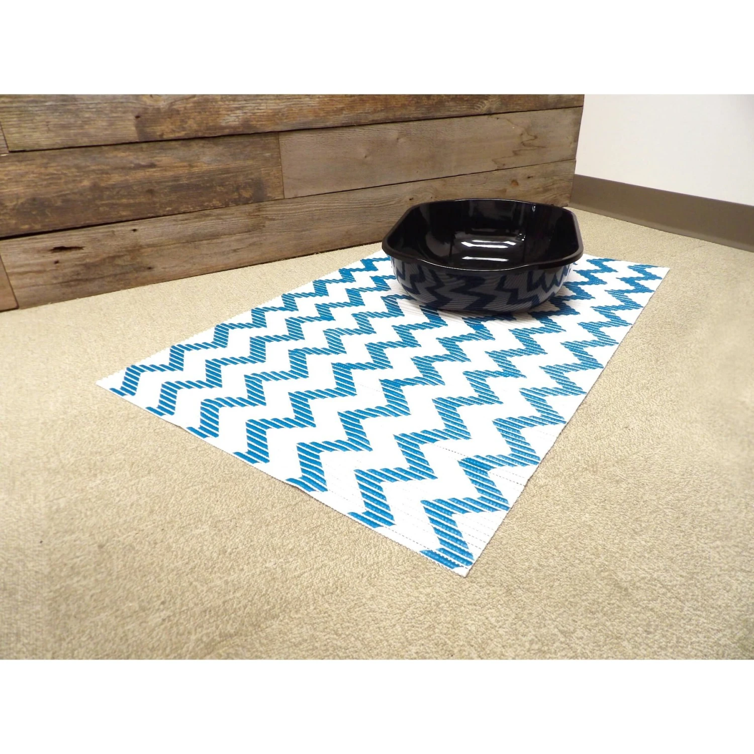 Fresh Kitty Jumbo Foam Chevron Cat Litter Mat 5 Fresh Kitty Jumbo Foam Chevron Cat Litter Mat - Image 3