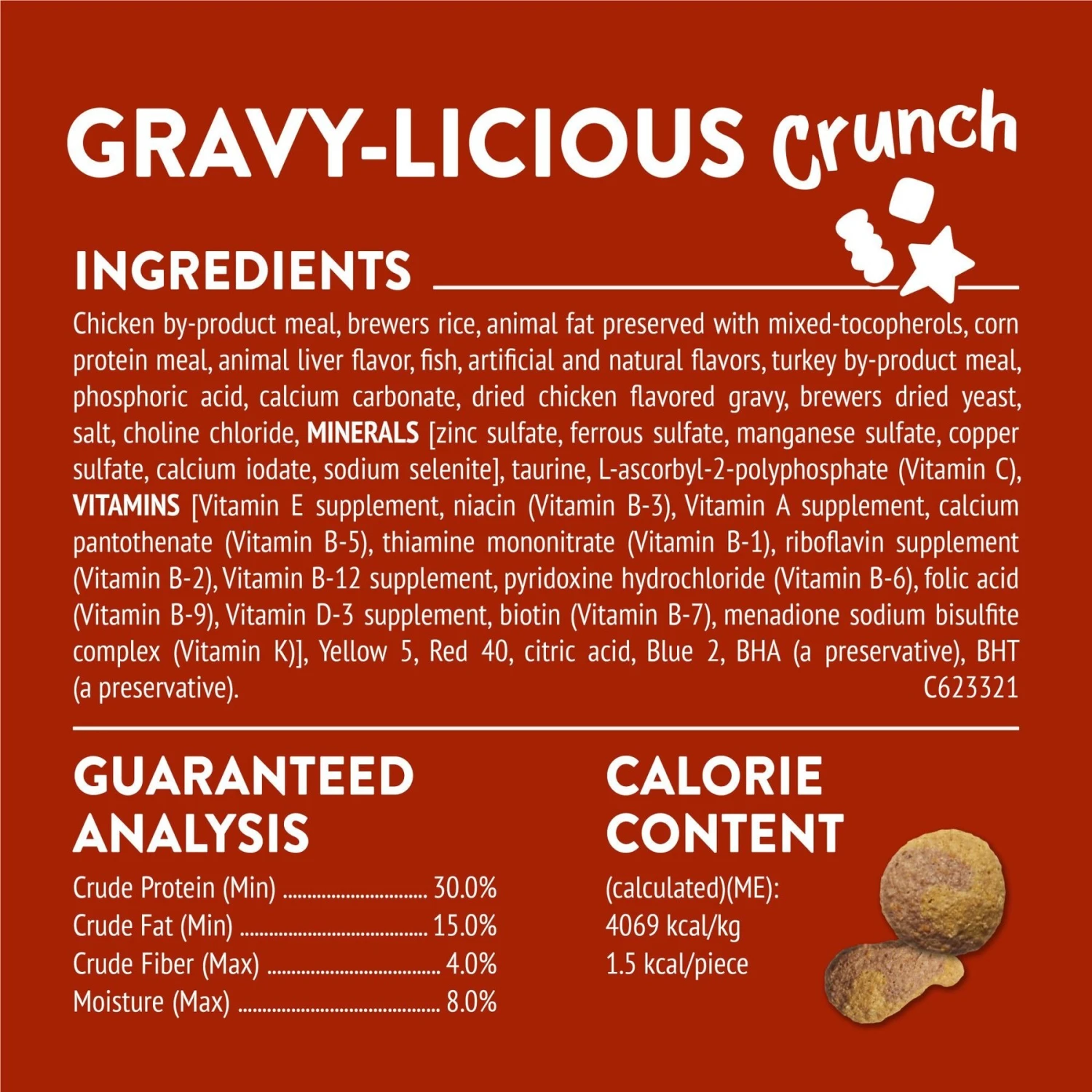 Friskies Party Mix Gravy-licious Chicken & Gravy Flavors Crunchy Cat Treats 7 Friskies Party Mix Gravy-licious Chicken & Gravy Flavors Crunchy Cat Treats - Image 5