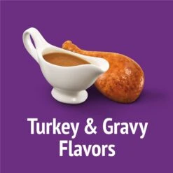 Friskies Party Mix Gravy-licious Turkey & Gravy Flavors Crunchy Cat Treats -Trixie || Catit || Nature's Miracle Shop 135650 PT2. AC SS1800 V1695837062