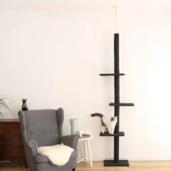 Cat Craft Floor-to-Ceiling Carpet Cat Tree -Trixie || Catit || Nature's Miracle Shop 136811 PT6. AC SS1800 V1586445695