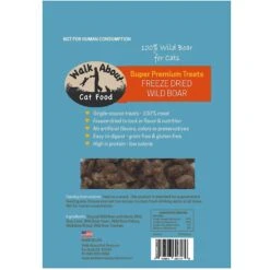Walk About Grain-Free Freeze-Dried Wild Boar Cat Treats -Trixie || Catit || Nature's Miracle Shop 136848 PT1. AC SS1800 V1541543603