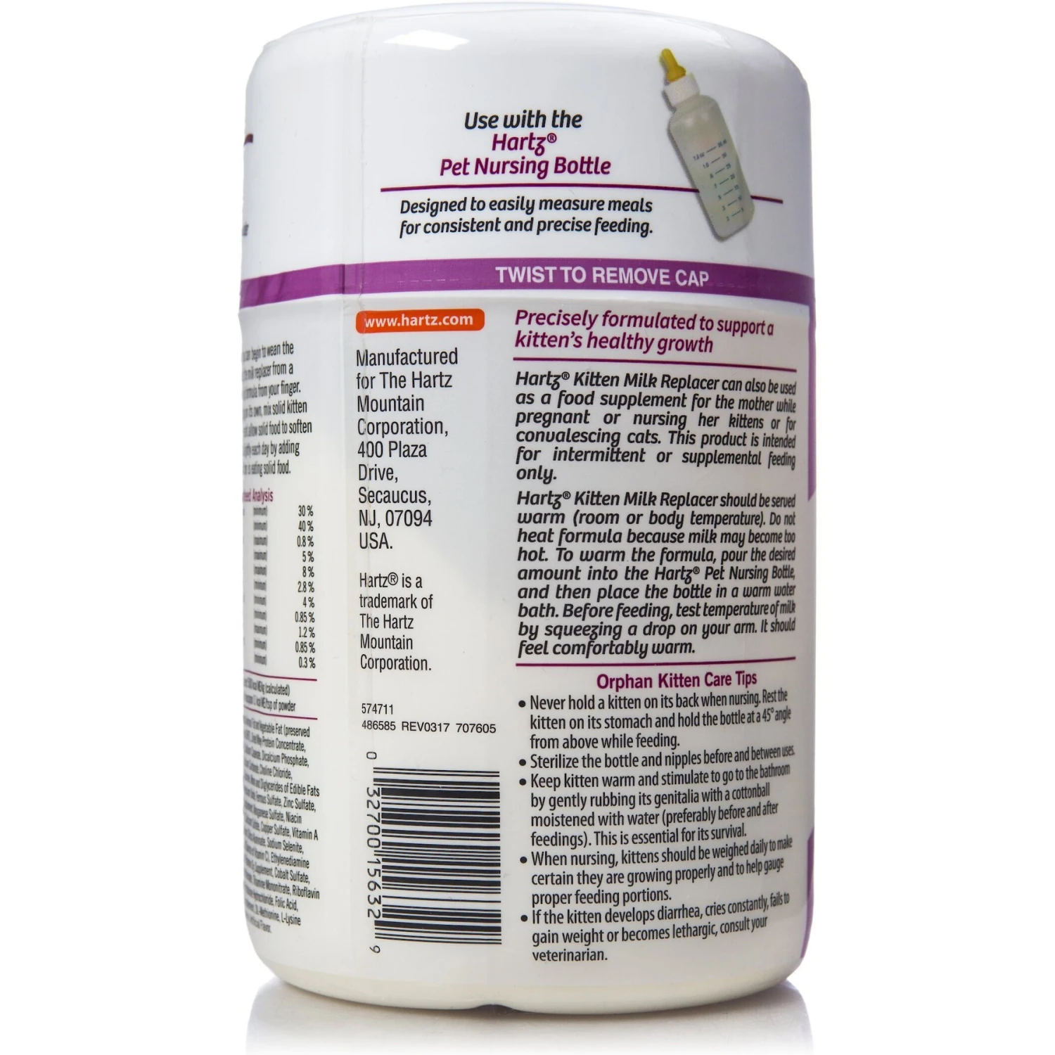 Hartz Powdered Milk Replacer Formula For Kittens 5 Hartz Powdered Milk Replacer Formula For Kittens - Image 3
