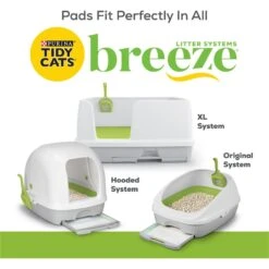 Tidy Cats Breeze Spring Clean Scented Litter System Cat Pads -Trixie || Catit || Nature's Miracle Shop 139317 PT3. AC SS1800 V1700162689